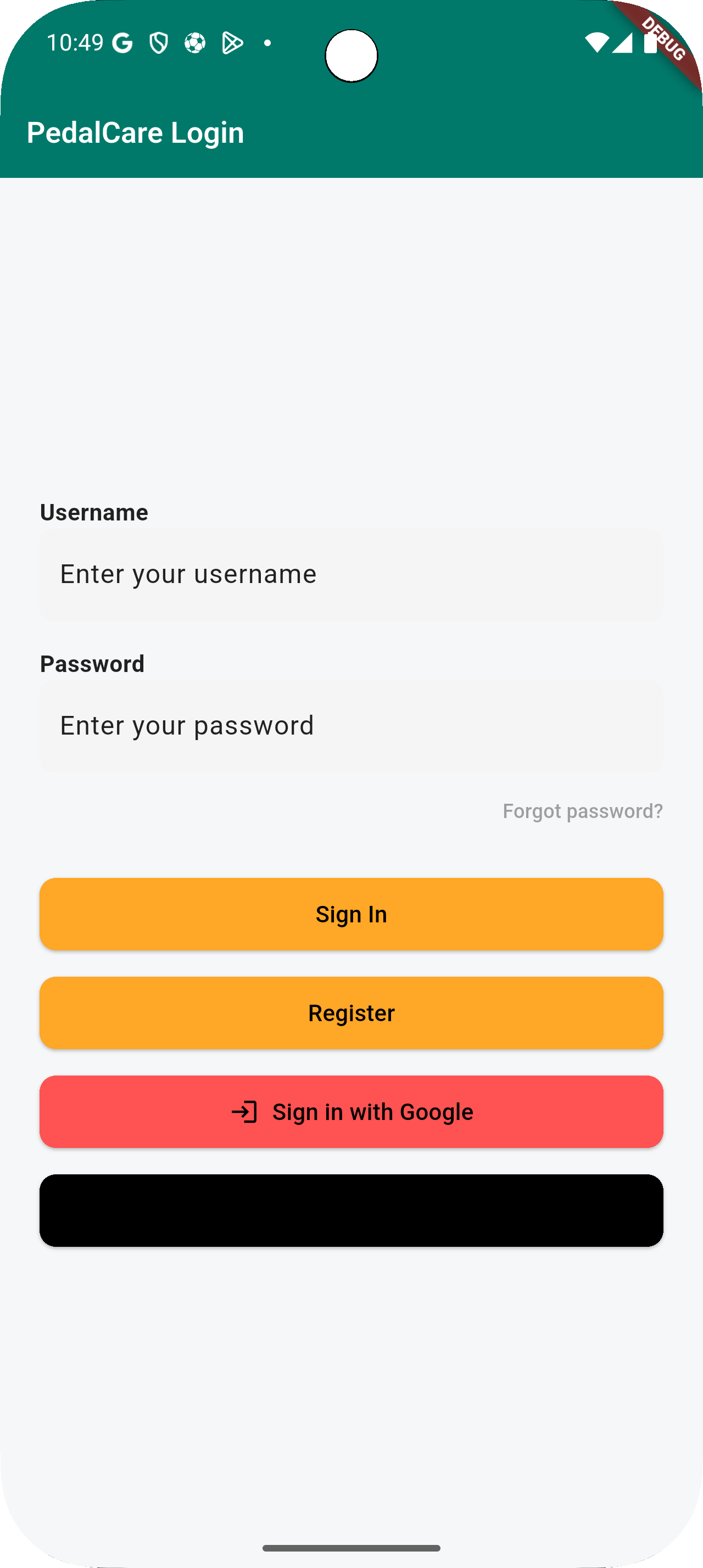 App screenshot
