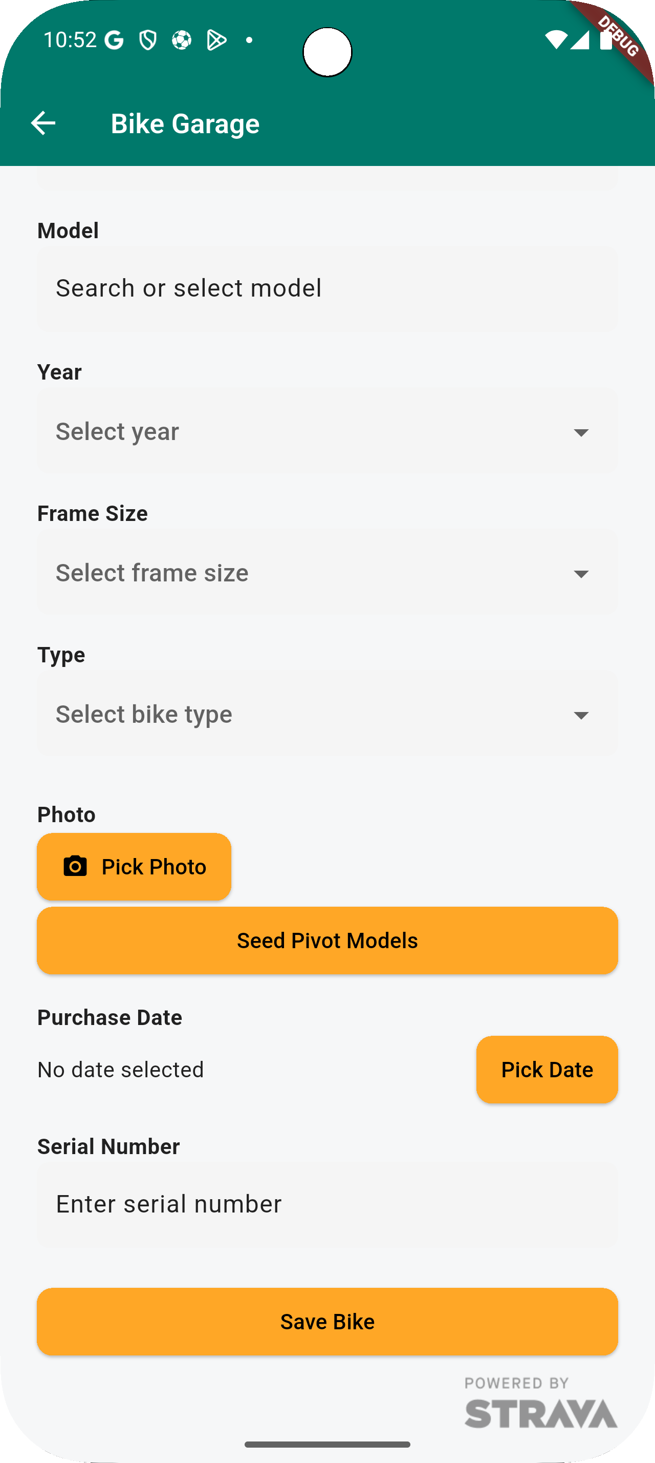 App screenshot