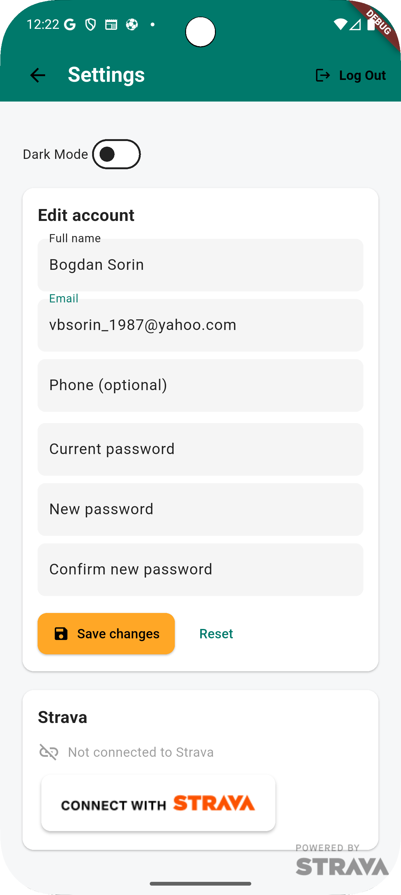 App screenshot